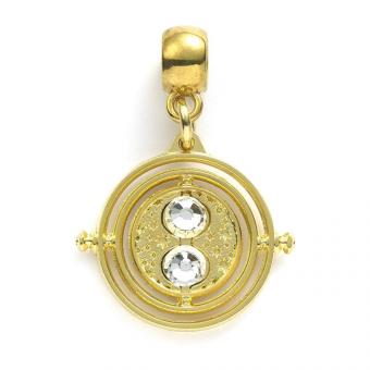 Harry Potter: Anhänger Zeitumkehrer (vergoldet):25 x 25 mm, gold 