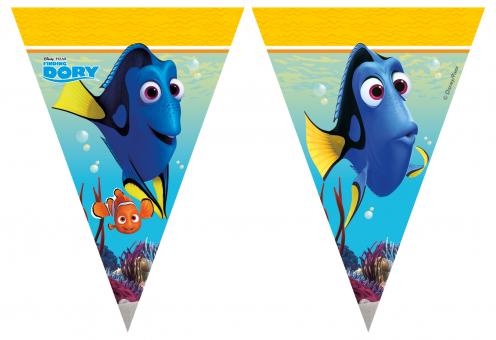 Finding Dory Pennant chain:2.3m x 30cm, multicolored 