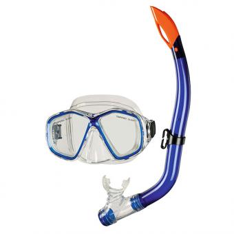 BECO: BARI Kids -diving set with snorkel/mask:blue 