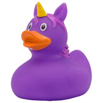 Bath duck: unicorn:purple 