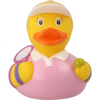 Rubber duck: tennis player 