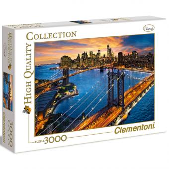 Puzzle New York 3000: Clemetoni Puzzle:119 x 85 cm 