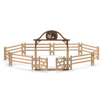 SCHLEICH: Paddock avec portail d'entrée 