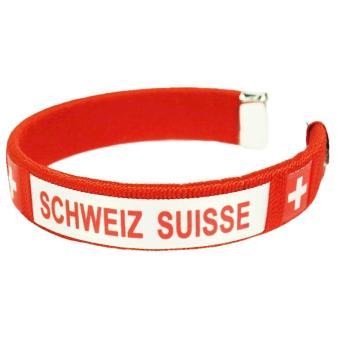 Swiss bracelet:red 
