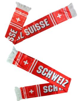 Swiss scarf:red 