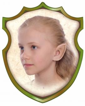 Elves Ears for kids, with mastic:8,5cm, skin color 