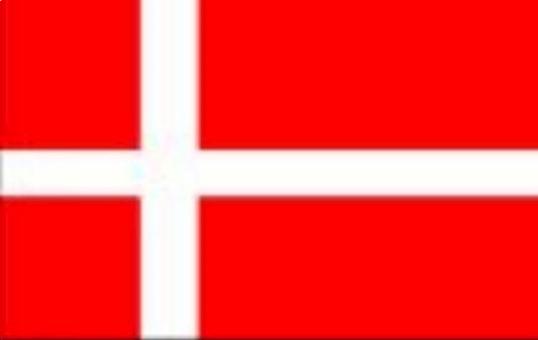 Fahne Dänemark :150 x 90 cm, rot 