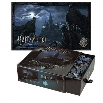 Harry Potter: Puzzle Détraqueurs à Poudlard:76 x 46 cm, noir 