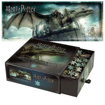 Harry Potter : Puzzle Évasion de la Banque Gringotts:86 x 33 cm, multicolore 