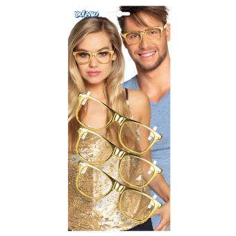 ParParty glasses:3 Item, or/gold 