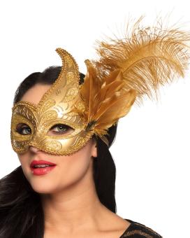 Vénitien Masque pour les yeux Venice Prezioso:or 