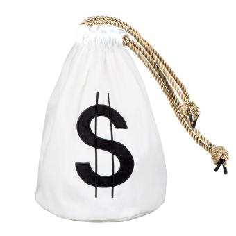 Bank robber money bag:20 cm 
