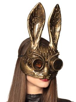 Steampunk Demi-masque Steambunny 