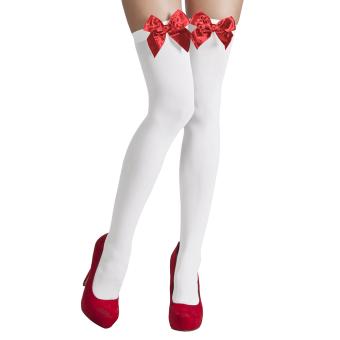 Hold-Ups with Bows:white 