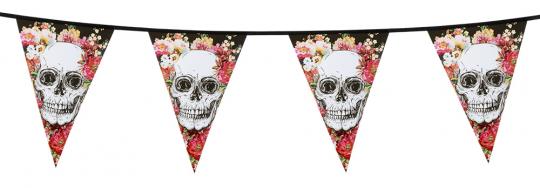 Wimpel Girlande Day of the dead:6 m 