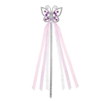 Magic wand Mariposa:34 cm, silver 