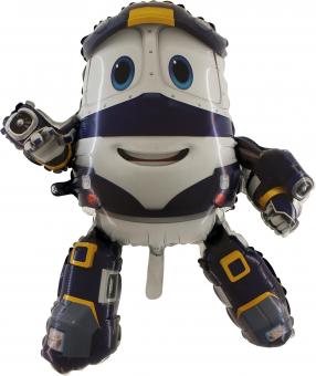 Folienballon Roboter Zug:85 cm 