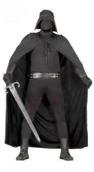 Dunkler Lord 2nd Skin Herrenkostüm:schwarz 