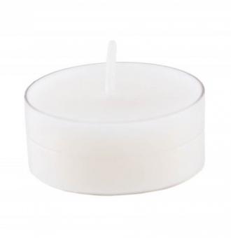 Set of White Tealight Candles:6 Item, 3.5cm, white 