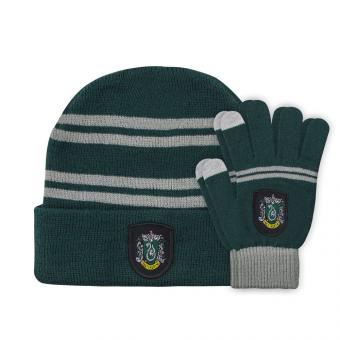 Harry Potter: Kids Beanie & Gloves Set Slytherin:green 