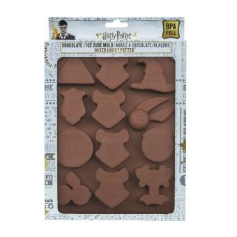 Harry Potter Chocolates/Ice cubes cases silicone:brown 