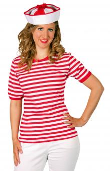 Striped shirt:red 