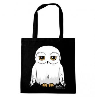 Harry Potter:  sac de transport Hedwig:38 x 42 cm, noir/blanc 