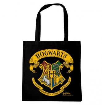 Harry Potter:  Tragetasche Hogwarts:38 x 42 cm, schwarz 