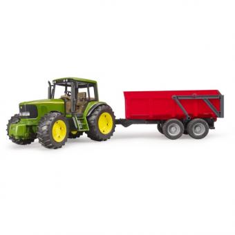 BRUDER: John Deere 6920 avec Wannenkipppendentif rot 