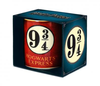 Harry Potter: Tasse Platform 9 3/4:0,3 Liter, rot 