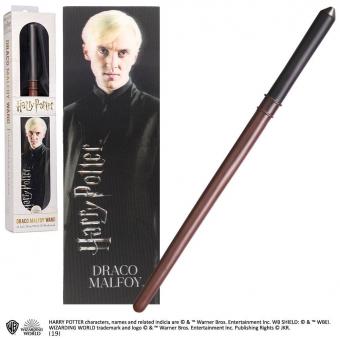 Magic wand Draco Malfoy:Replica Harry Potter :30 cm, brown 