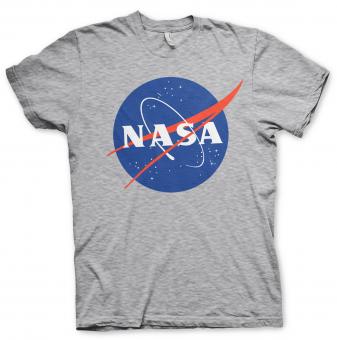 Nasa Logo T-Shirt:hellgrau 
