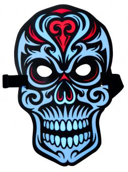 Masque tête de mort LED 