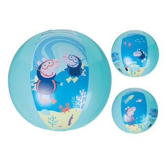 Peppa Pig:  Wasserball mit Peppa Pig am Strand:29cm 