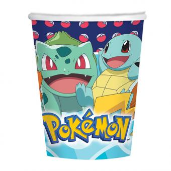Pokemon Party Cups:8 Item, 2.5 dl, colorful 