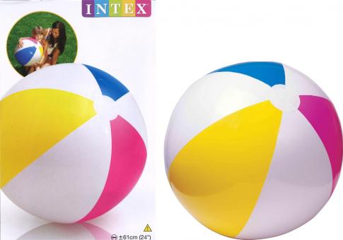 Inflatable ball:61 cm, multicolored 