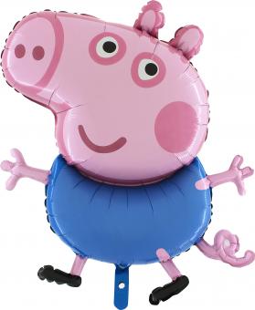 Peppa Pig Ballon feuille Gros de Peppa Pig:93cm, bleu 
