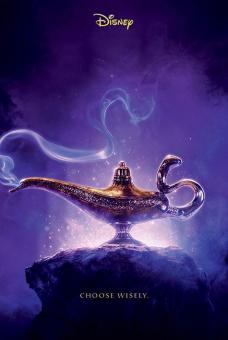 Aladdin Poster Choose Wisely:61 x 91 cm, mehrfarbig 