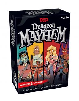 Dungeons & Dragons: Jeu de cartes Dungeon Mayhem Français:multicolore 