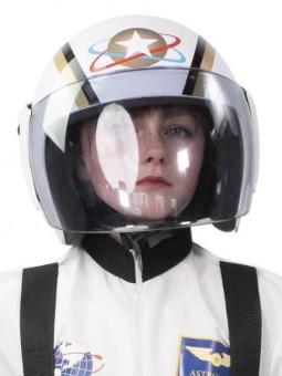 Astronautenhelm: für Kinder und Erwachsene:weiss 
