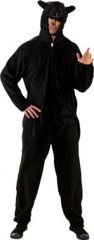 Mouton Costume en peluche (Overall):noir 