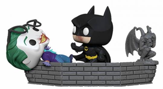 Lot de 2 figurines Batman et Joker:9 cm, multicolore 