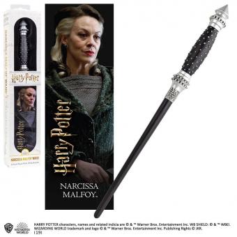 Magic wand Narcissa Malfoy:Replica Harry Potter:30 cm, black 