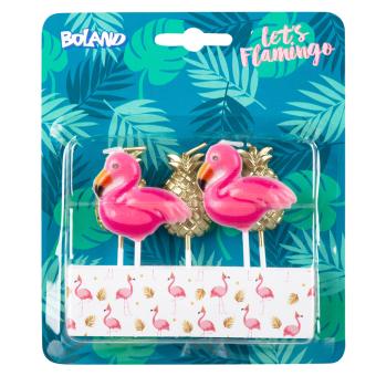 Kerzen Flamingo/Ananas auf Picker:5 