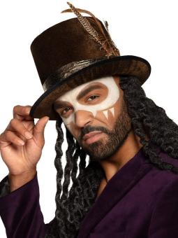 Hat Voodoo Damballah:black 