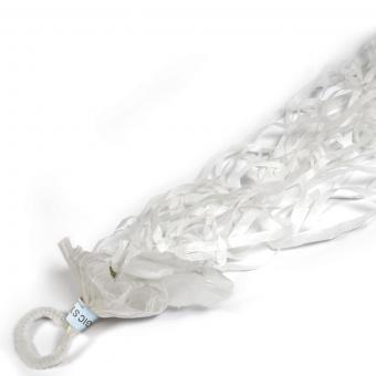 Magic Luftschlangen zur Hochzeit:2 Stück, 5 m, weiss 