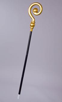 Bischofsstab, 4-tlg.:126 cm, gold 