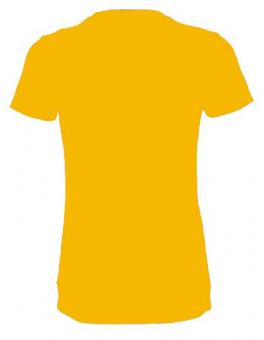 Uni t-shirt woman:yellow 
