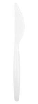 Plastic cutlery Knife:20 Item, 18cm, white 