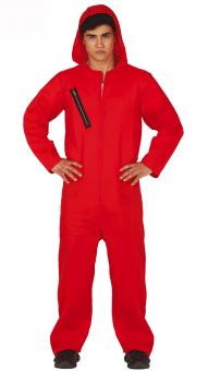 Bankräuber Overall:rot 